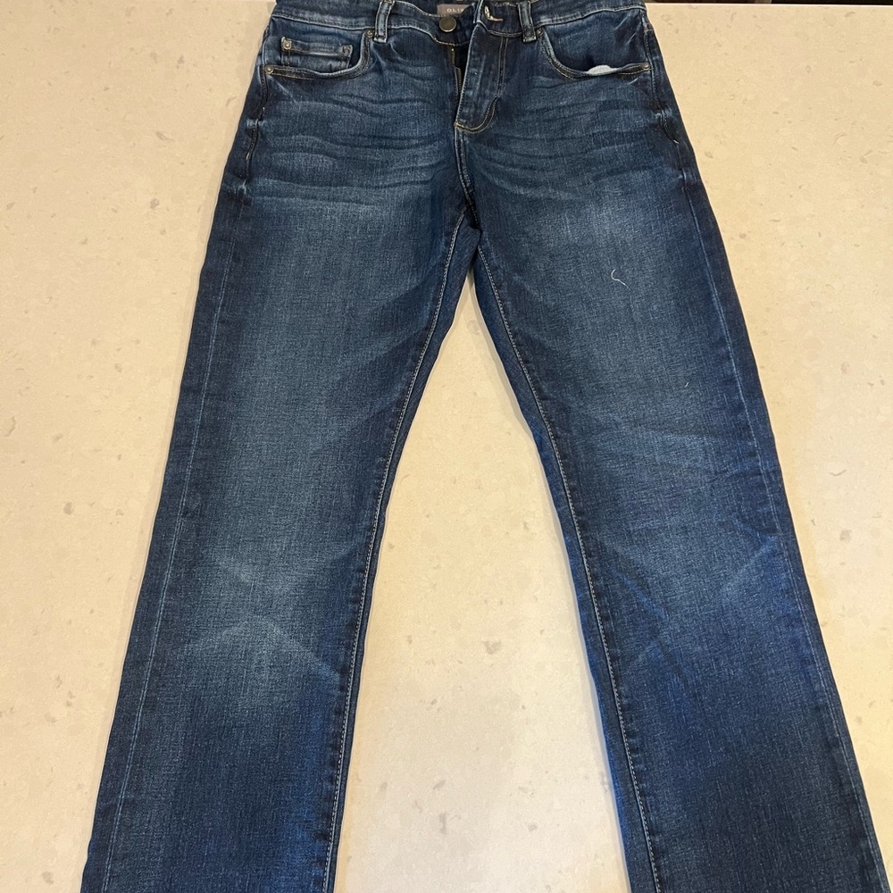 DL1961 Men's Dark Blue Straight Jeans Russell slim straight